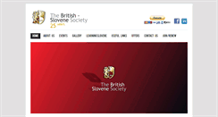Desktop Screenshot of britishslovenesociety.org